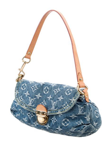 Louis Vuitton monogram denim